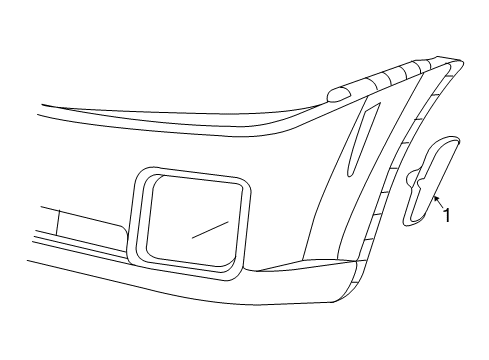 2004 Cadillac CTS Side Marker Lamps Diagram