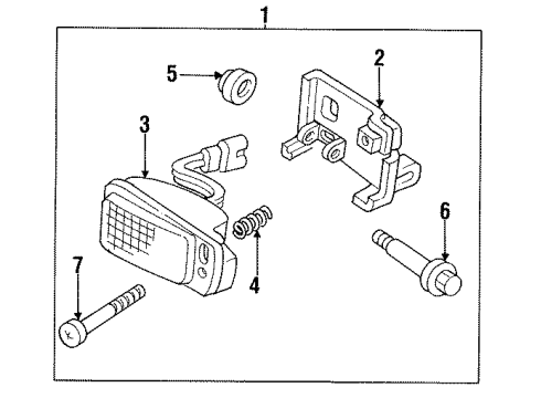 1995 Chevy Beretta Fog Lamps Diagram