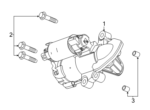 2025 Buick Enclave Starter Diagram