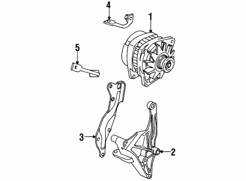 2004 Oldsmobile Silhouette Alternator Diagram