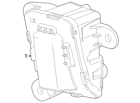 2025 Chevy Silverado 3500 HD Fog Lamps Diagram