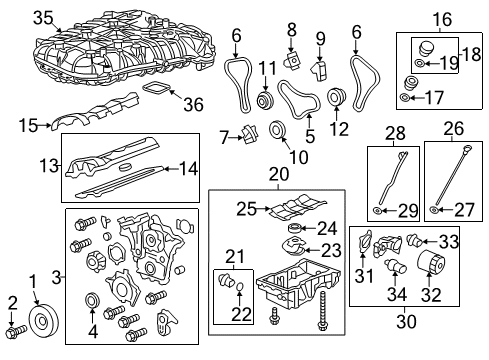 2015 Buick Enclave Insulating Cover, Driver Side Diagram for 12643784