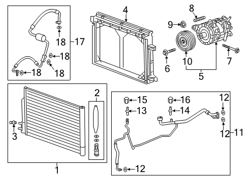 2018 Buick LaCrosse A/C Compressor Diagram 2 - Thumbnail