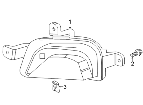 2023 Buick Encore GX Signal Lamps Diagram