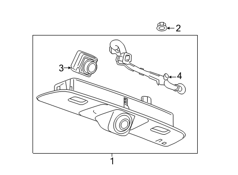 2025 Chevy Blazer License Lamps Diagram