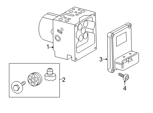 2011 Cadillac CTS ABS Components - Electrical Diagram 2 - Thumbnail