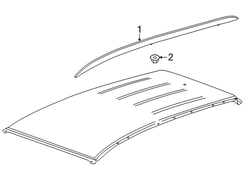 2024 Buick Envision Luggage Carrier Diagram