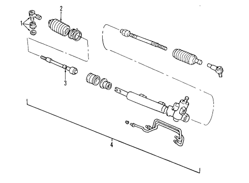 1986 Chevy Sprint Rear Suspension Components Diagram