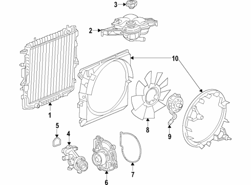 2019 Chevy Colorado Cooling System Diagram 2 - Thumbnail