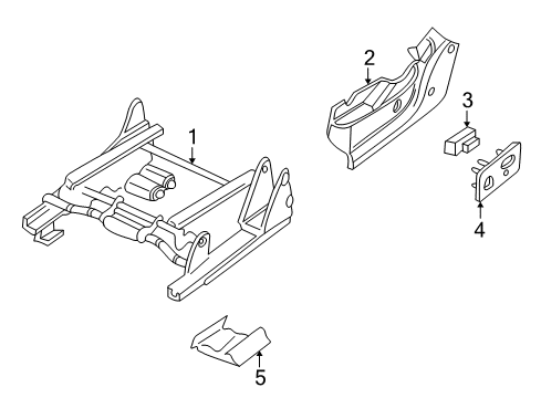 2003 Chevy Suburban 2500 Tracks & Components Diagram 6 - Thumbnail