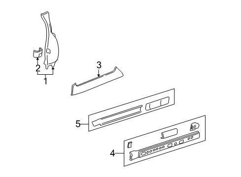 2001 Chevy Monte Carlo Rocker Panel Diagram