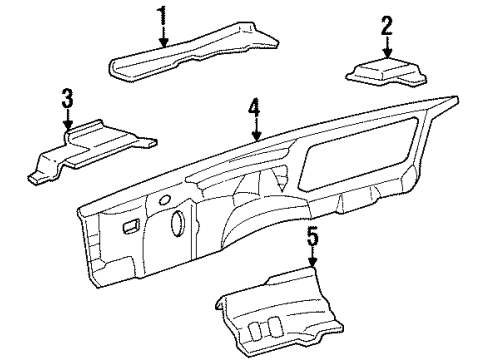 1984 Buick Electra Cowl Diagram