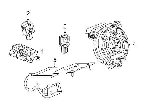 2018 Chevy Cruze Supplemental Restraint System Diagram 2 - Thumbnail