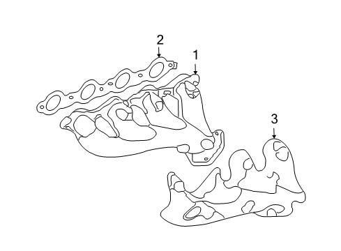 2010 Hummer H3 Exhaust Manifold Diagram 2 - Thumbnail