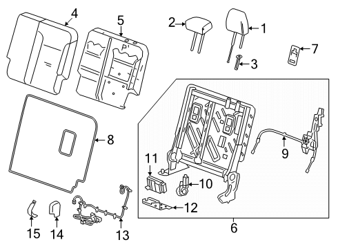 2025 Chevy Traverse Power Seats Diagram 5 - Thumbnail