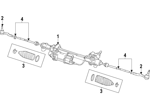 2017 Chevy Caprice Steering Gear & Linkage Diagram 2 - Thumbnail