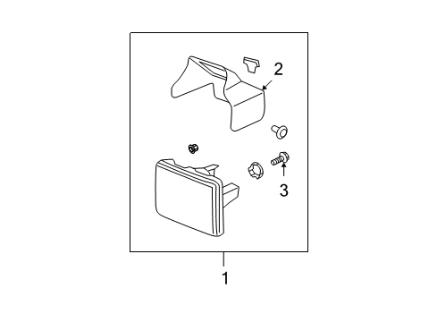 2008 Chevy Colorado Bulbs Diagram 2 - Thumbnail