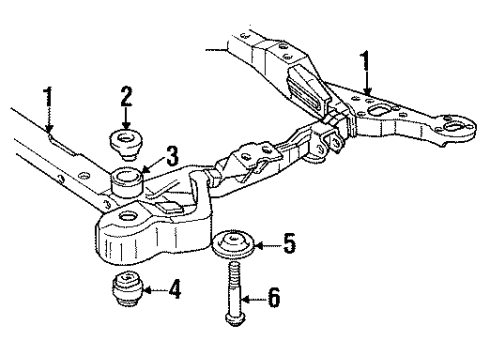 1993 Cadillac Eldorado Sub Frame Diagram