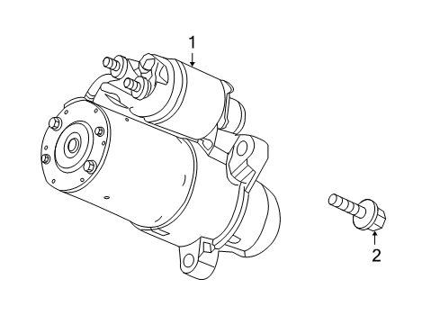 2008 Pontiac Torrent Starter Diagram 2 - Thumbnail