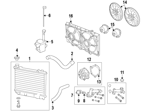 2014 Chevy Caprice Cooling Fan Diagram 3 - Thumbnail