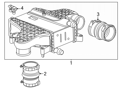 2024 GMC Acadia Intercooler Diagram