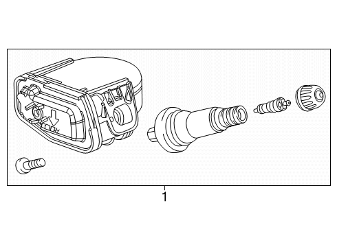 2024 Chevy Colorado Tire Pressure Monitoring Diagram