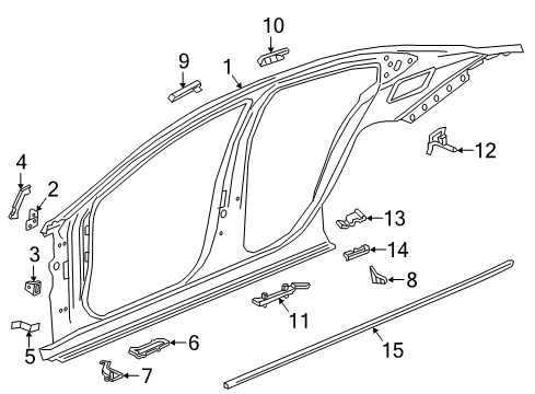 2020 Buick Regal Sportback Uniside Diagram