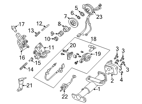 2000 Buick Regal Housing & Components Diagram