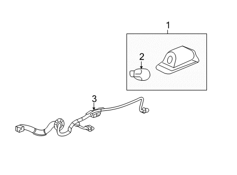 2021 Buick Encore License Lamps Diagram