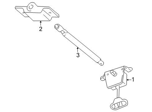 2006 Pontiac Montana Spare Tire Carrier Diagram
