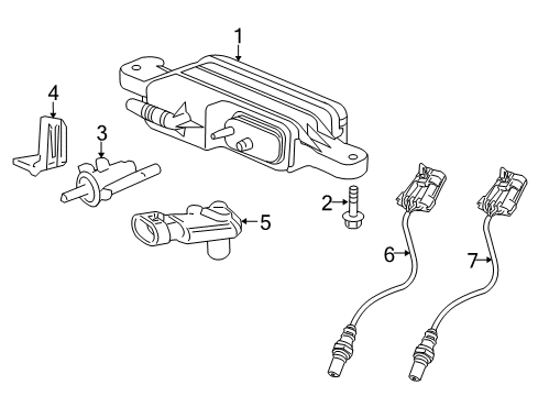 2017 Chevy Caprice Vapor Canister Diagram 2 - Thumbnail