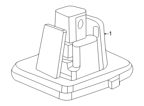 2024 Chevy Equinox EV License Lamps Diagram