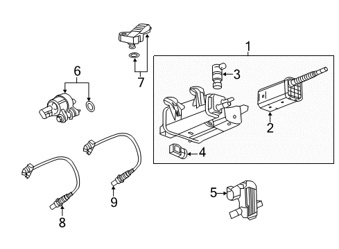 2017 Chevy Equinox Vapor Canister Diagram 2 - Thumbnail