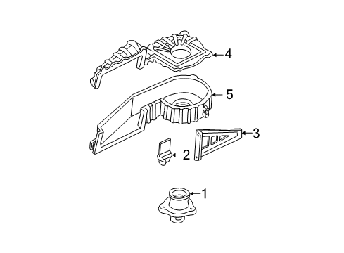 1997 Chevy Malibu Blower Motor & Fan Diagram