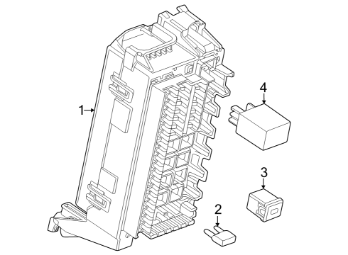 2025 Chevy Trax Fuse & Relay Diagram