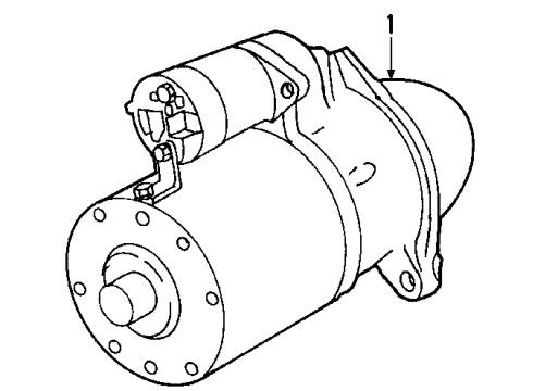 2006 Buick Lucerne Starter Diagram 3 - Thumbnail