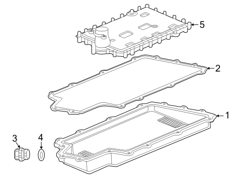 2025 Chevy Corvette Transaxle Parts Diagram 3 - Thumbnail