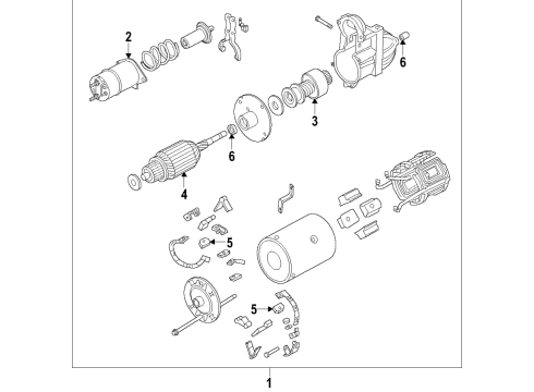 1996 Chevy Express 3500 Starter Diagram 2 - Thumbnail