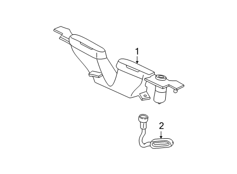 2000 Chevy Malibu Daytime Running Lamp Components Diagram