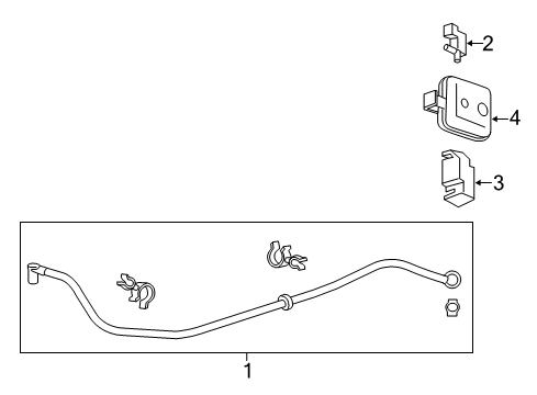 2013 Chevy Camaro Vacuum Controlled Components Diagram