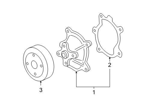 2008 Chevy Malibu Water Pump Diagram 5 - Thumbnail