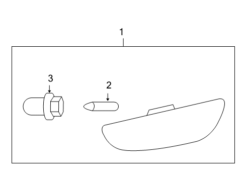 2008 Saturn Vue Side Marker Lamps Diagram 2 - Thumbnail