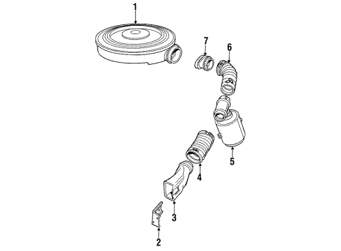 1985 Pontiac 6000 Air Intake Diagram 4 - Thumbnail