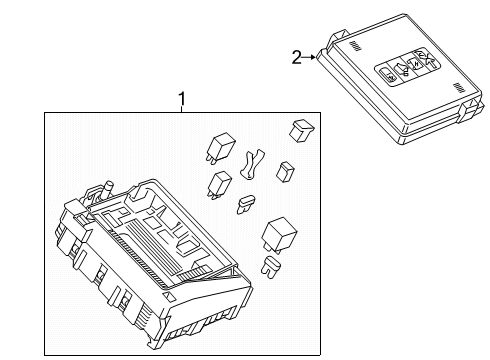 2024 Chevy Traverse Fuse & Relay Diagram 2 - Thumbnail