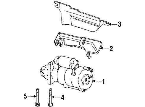 1993 Chevy Blazer Starter Diagram