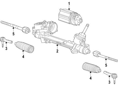 2017 Buick LaCrosse Steering Gear & Linkage Diagram 2 - Thumbnail