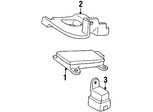 1997 Pontiac Bonneville Alarm System Diagram