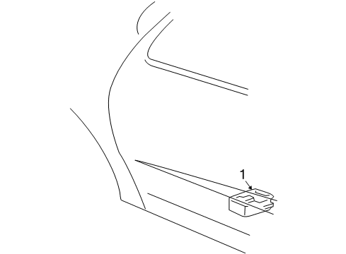 1995 Chevy Cavalier Turn Signal Flasher Diagram for 10041074