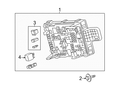 2017 Cadillac CT6 Fuse & Relay Diagram 3 - Thumbnail