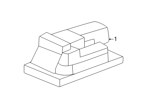 2025 Chevy Tahoe License Lamps Diagram